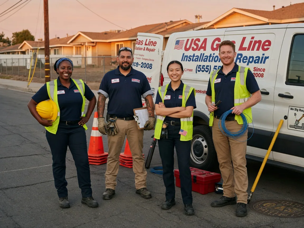 Gas Line Installation company in False Pass, AK